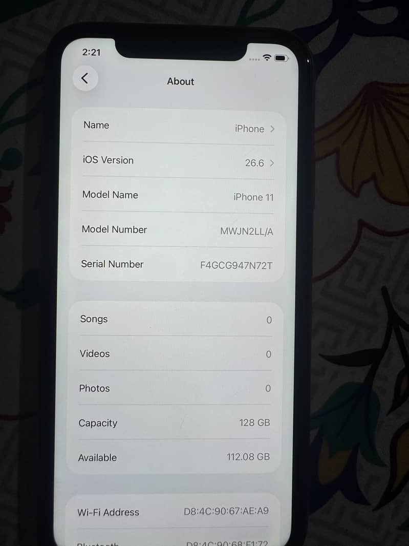 Apple iPhone 11 8