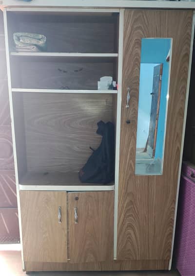 wooden divider storage