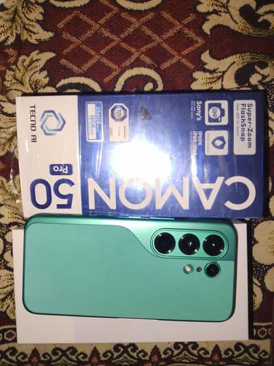 Tecno camon 50pro 8+8-256GB