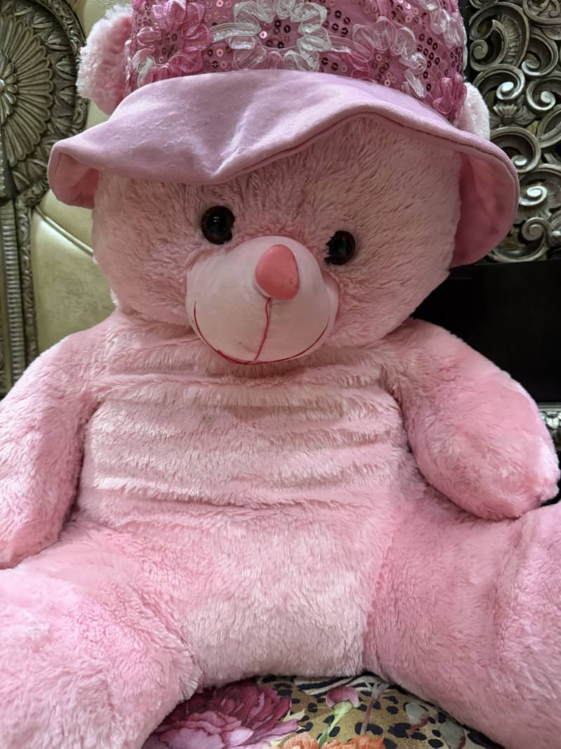 Pink teddy 0