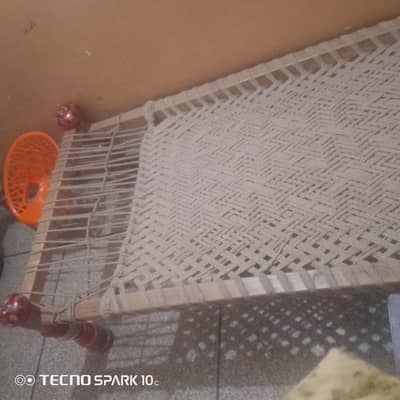 the charpai in new condition wooden charpai