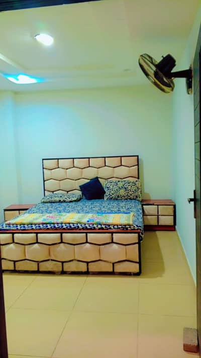 Apartment available for daily basis 1bed ROM full furnished apartments Safe and scour place