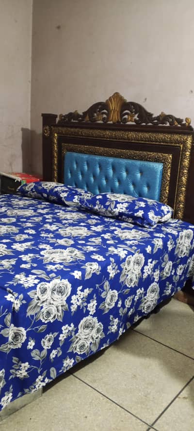 wooden double bed for sale lahore