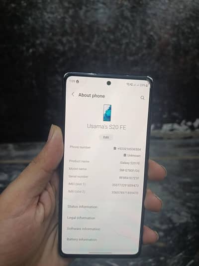 Samsung Mobile S20 FE