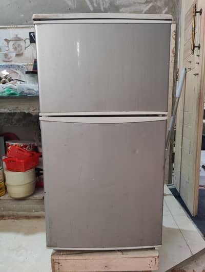 Mitsubishi Refrigerator Silver 2 Doors