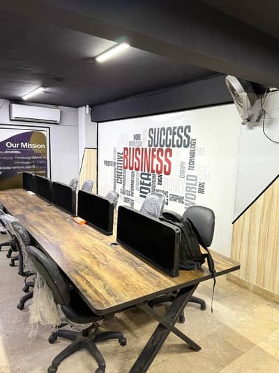 Fully furnished offices meznine for Rent DHA phase 2 Ext
