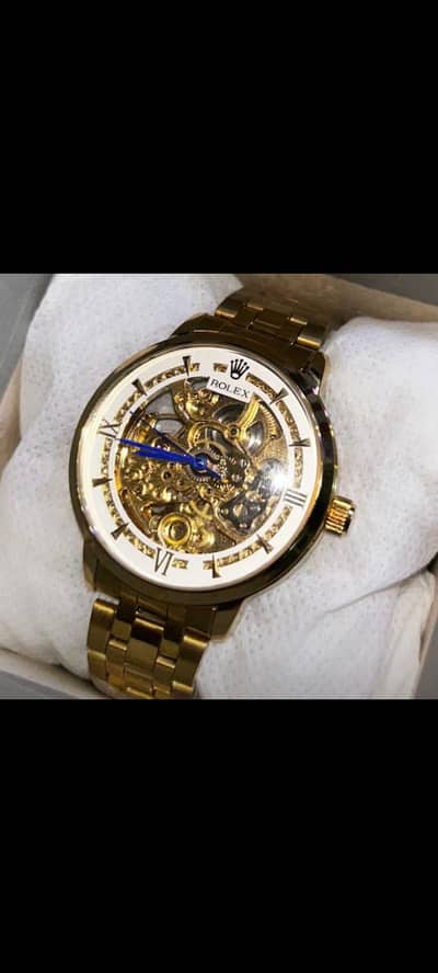 Rolex automatic watch with masterlock