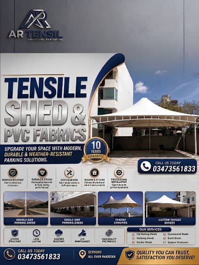 Car Parking Shades | Tensile Shades | Shades | PVC Shades | Tensile