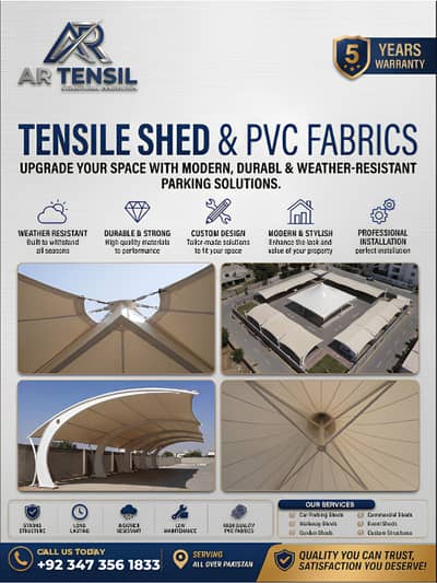 Shades | Parking Shades | Tensile Shades | Wall Mounted | Porch Shades