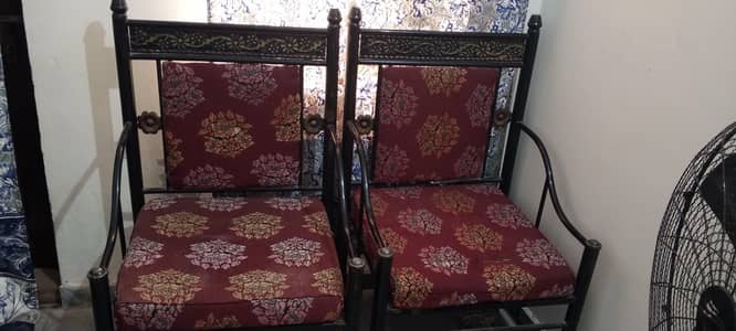 Iron sofa 3+1 +1