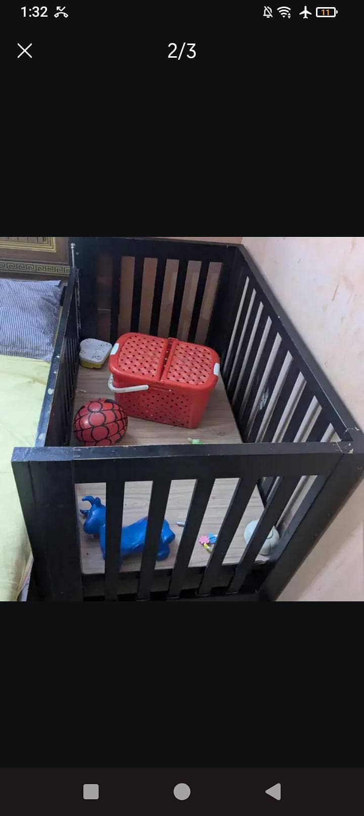 baby cot 1