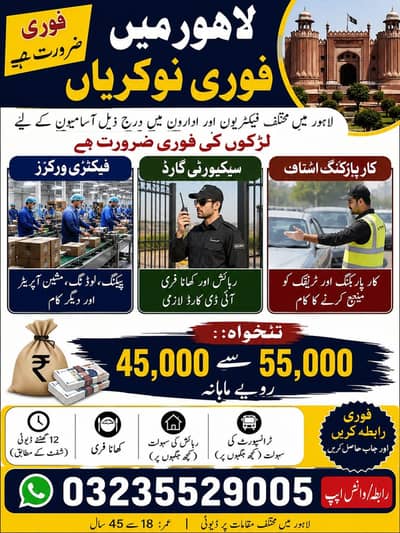 Lahore main job