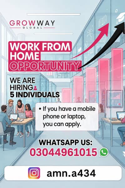 WORK FROM HOME OPPORTUNITY