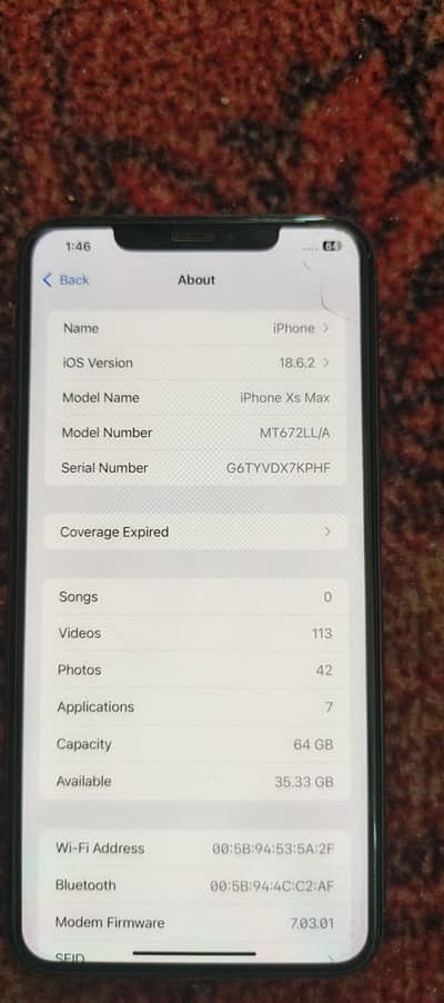 Apple iPhone XS Max