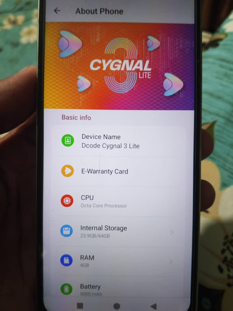 Dcode Cygnal 3 Lite 4/64 4