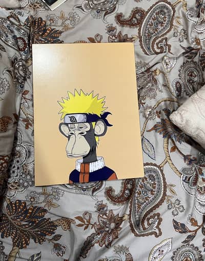 Handmade Sticker Painting – Naruto Monkey Design 0.3. 4.3. 0.6. 5.5. 9.2. 9