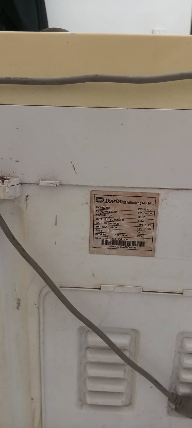 Dawlance DW-6550C Washing Machine 5
