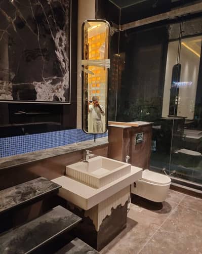 Corian vanity