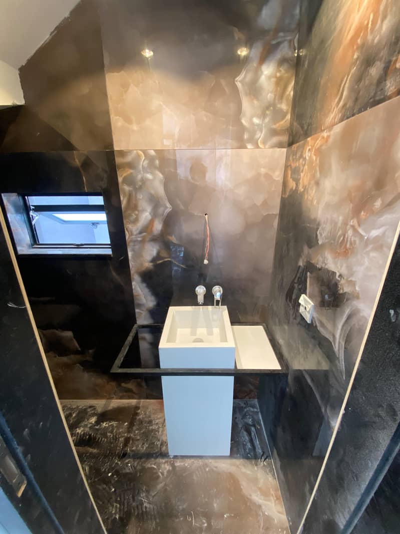 Corian vanity 12