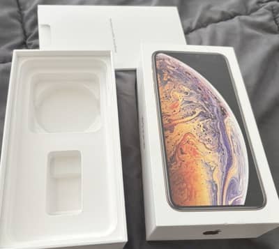 Apple iPhone XS Max 64 Gb dual sim approved with box
