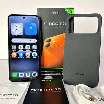 infinix smart 20 new condition (4+4/128) 03244922696