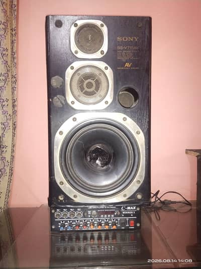 Sony speaker with amplifier