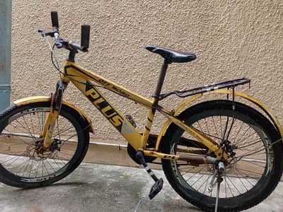 PLUS 26 Inch Mountain Bike | Disc Brakes | Carrier | Mudguards