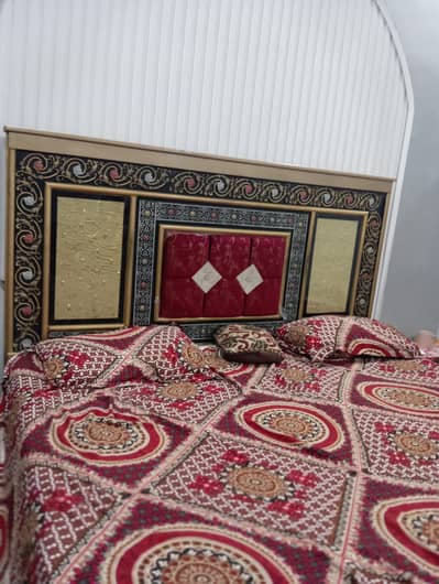 Furniture bed dressing table metres and showcase side table