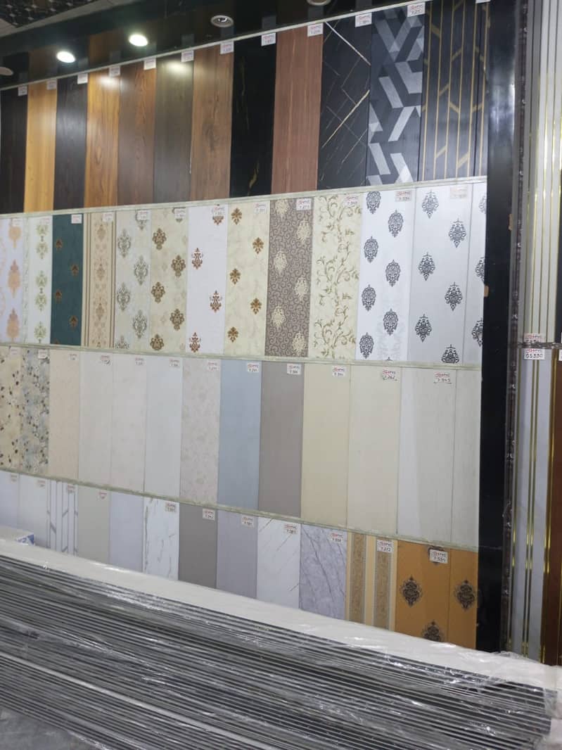 PVC wall panel- Solid panel-Wall panel-Top wal paneling-Wpc wall panel 0