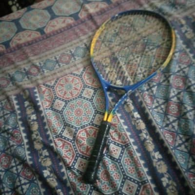 The racket is very light weight