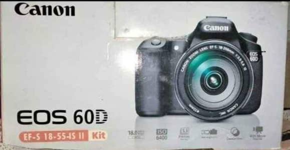 Canon 60 d profansal body  brand new condition