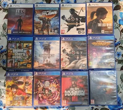 Ps4 and Ps5 games