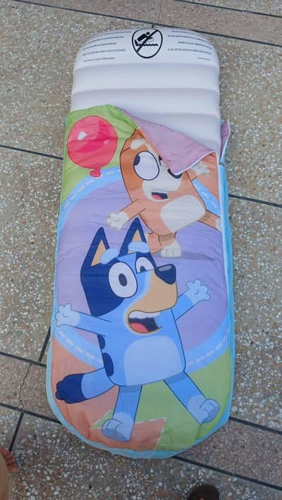  Kids Inflatable Sleeping Mat / Air Mattress – Bluey Design