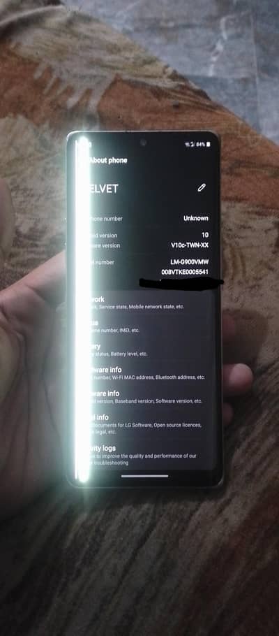 LG Velvet 5G 6/128 only mobile