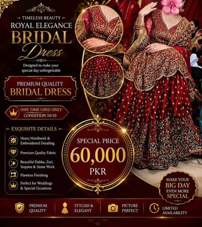 Bridals outfit only 60k