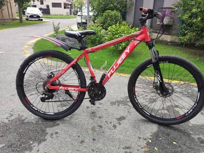 fujeey 26 inch, front and rear disc breaks and gears