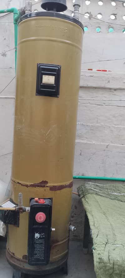 Water gyser 30gallon doule electric & gass