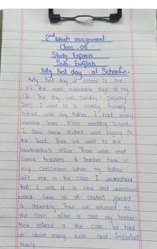 Assignment writing 3