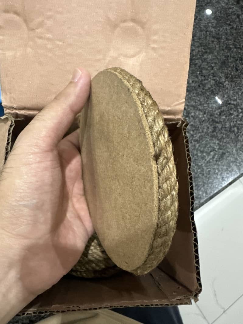Jute coasters 1