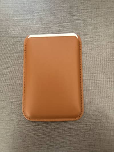Leather Magsafe wallet for Apple and Samsung phones
