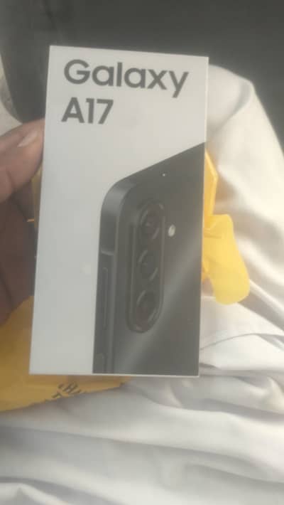 Samsung A17 brand new box pack for sale