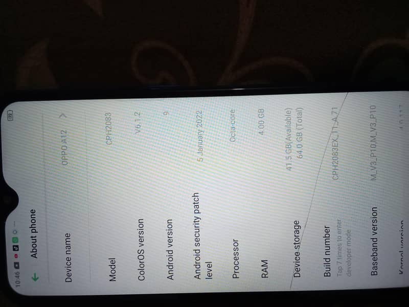 OPPO A12 3
