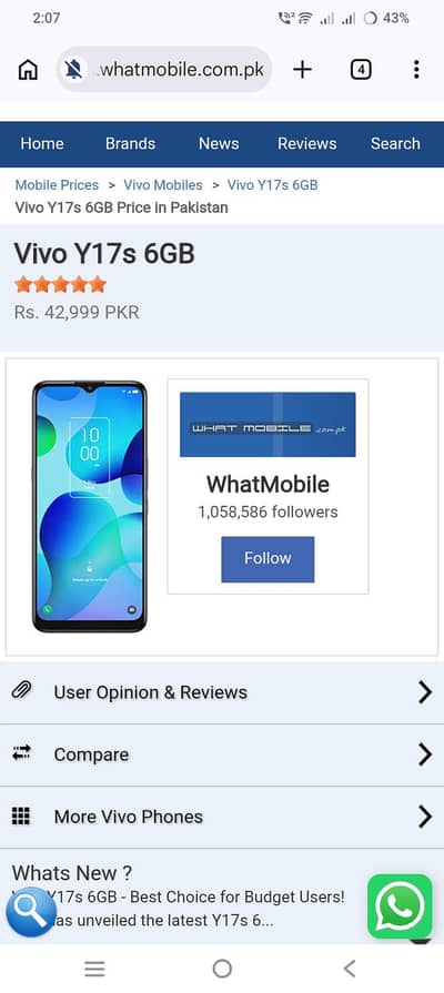 Vivo Y17
