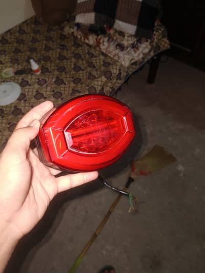 1 meter stylish white light and 1 back light red