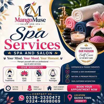 Spa - Services - Spa Center & Saloon - Spa Therapy Available