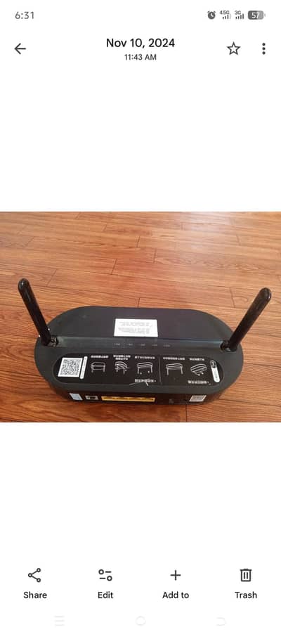 Huawi HS 8145 5G Double Band EPON Router