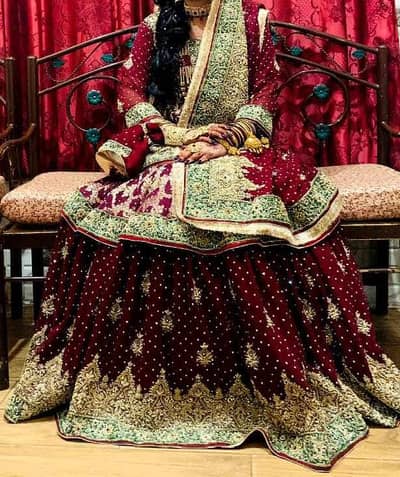 Bridal fershi lehnga