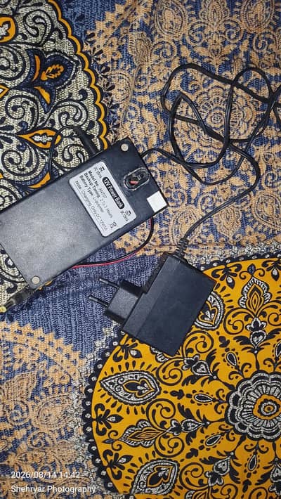 12v/1A power bank for wifi fiber