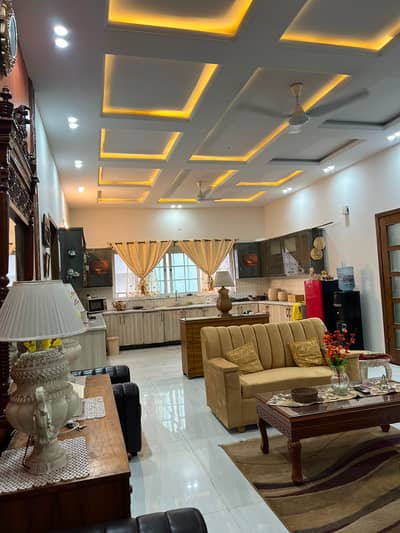 Three bedrooms furnished portion available per daily weekly and monthly basis