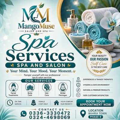 Spa | Services | Spa Center & Saloon | Spa Services In Bahria town